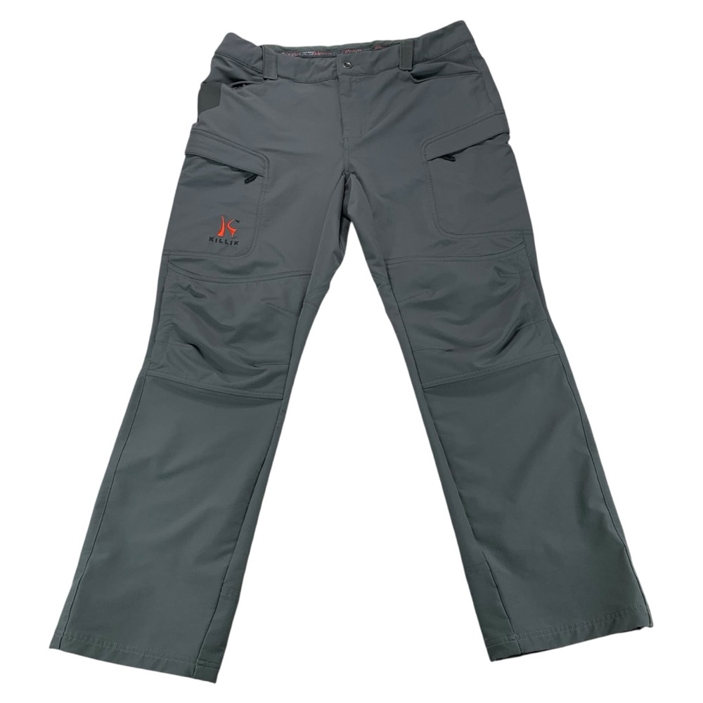 Killik Tactical Cargo Pants Mens 38x32 Gray Stretch Utility Hunting Outdoor‎